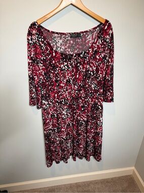 IGIGI by Yuliya Raquel Floral Stretch Dress Size 14/16 Made in USA